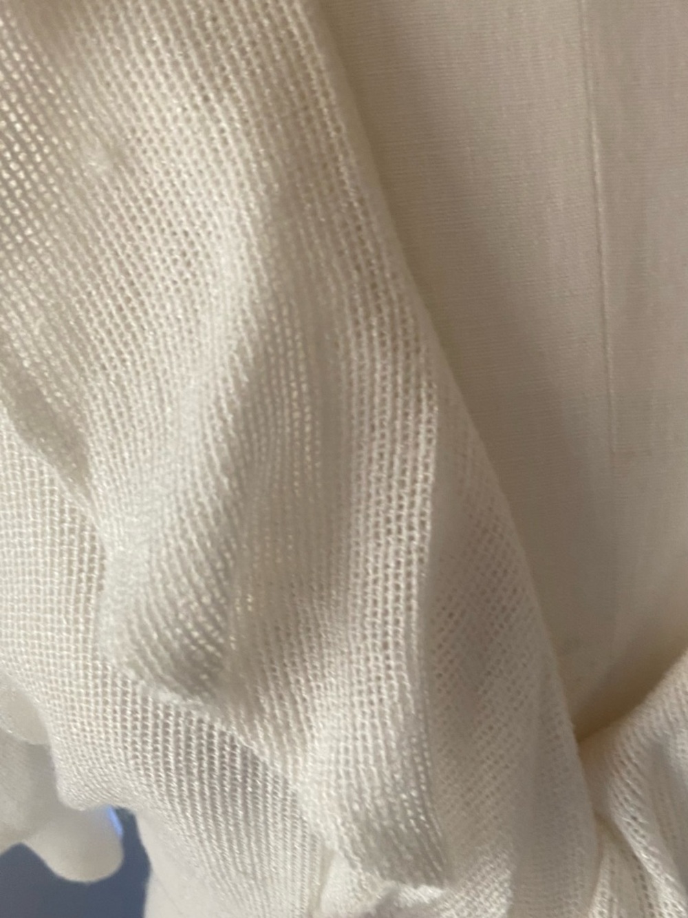 Vintage Sybil white tweed dress - Picture 10 of 11